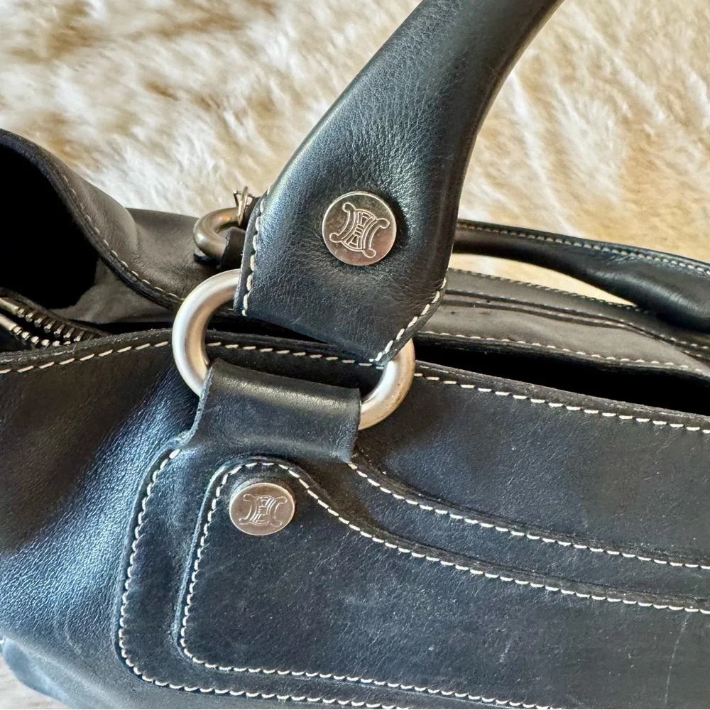 Black calfskin Celine Boogie Bag in VGUC condition - Picture 10 of 16